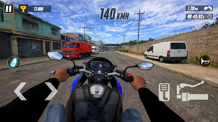 Bike Traffic: City Rider screenshot