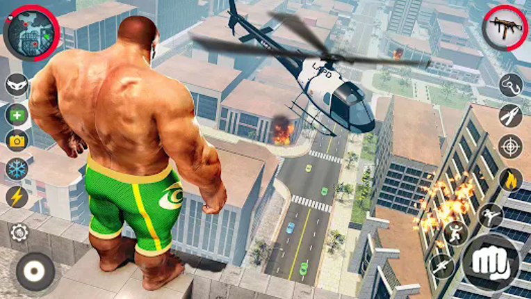 Grand Monster Rope hero Game screenshot