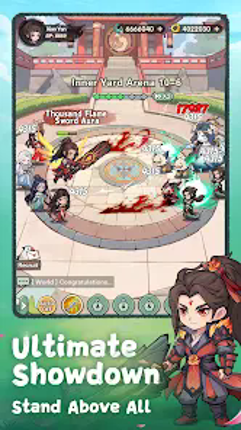 Battle Through the Heavens 2D screenshot