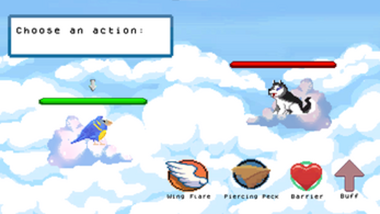 A Bird's Dogfight Image