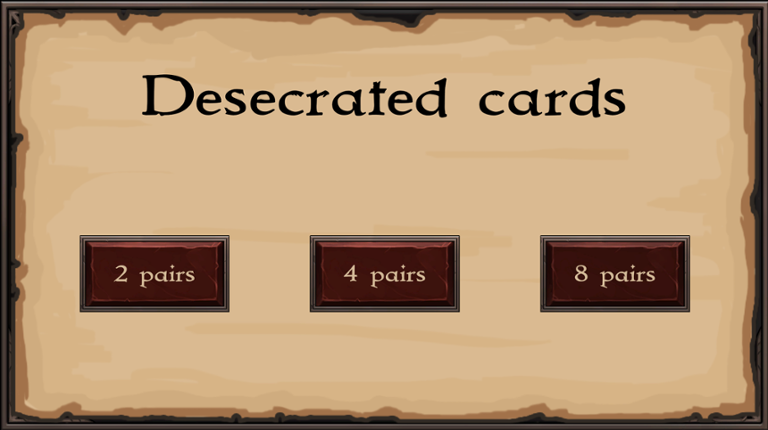 Desecrated cards Image