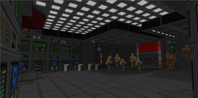 XOSEMI - A Doom II level screenshot