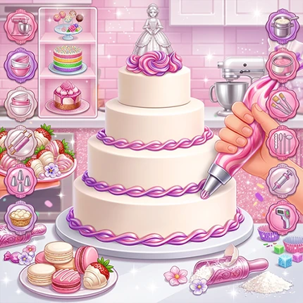 Princess Cake Maker Game Image