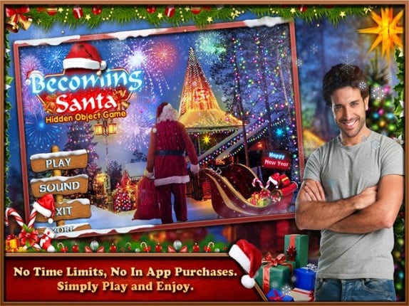 Hidden Object Games Becoming Santa Image