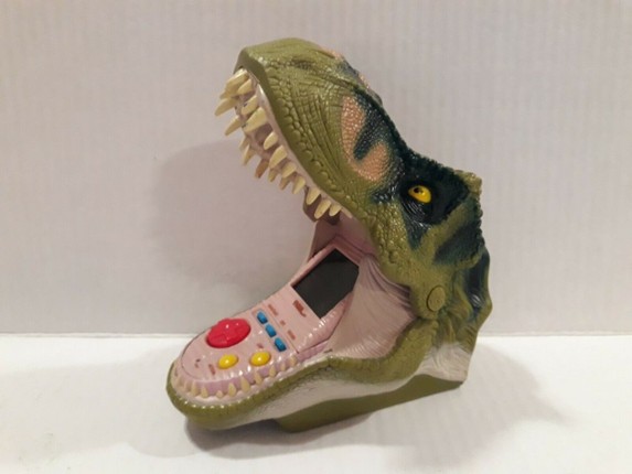 Jurassic Park III: T-Rex Jaw Chomping Action Game Image