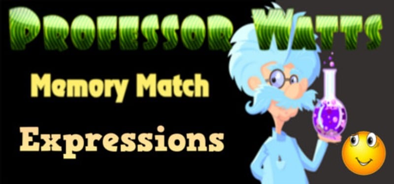 Professor Watts Memory Match: Expressions Game Cover