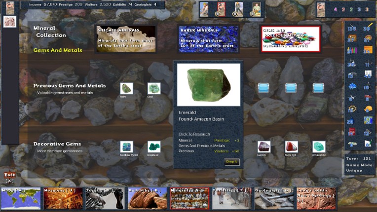 The Geology Game screenshot