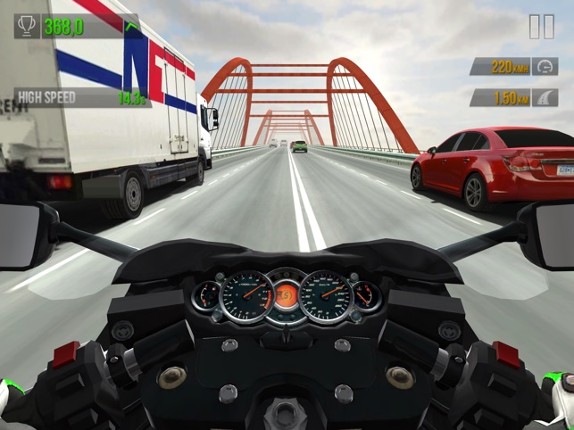 Turbo Racing 3D: Moto Rally screenshot