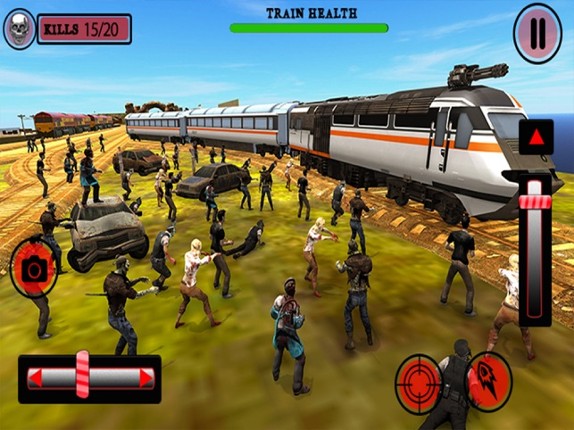 US Army Shooting Train Zombie Image