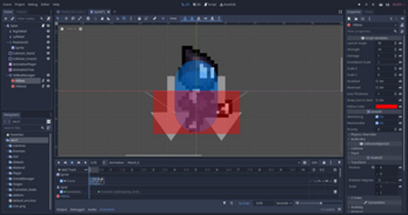 Acro's Hitboxes - Godot Addon (Demo Project Included) Image