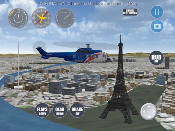 Airplane Paris screenshot