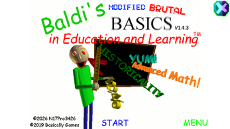 Baldi's Modified Brutal Basics screenshot