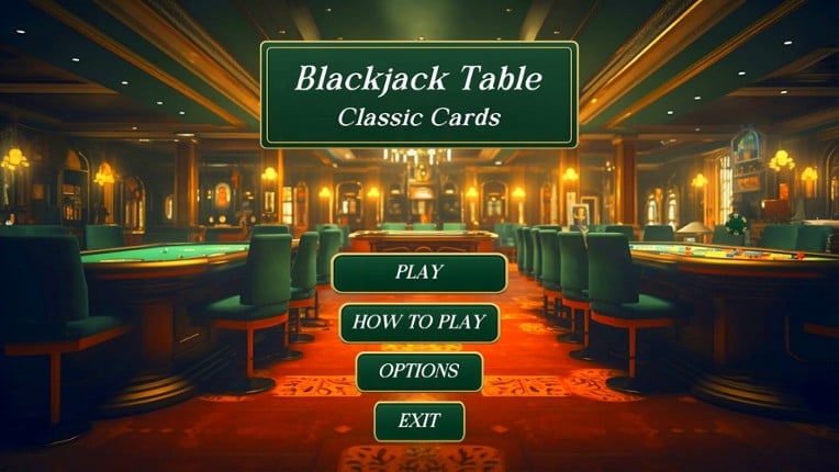 Blackjack Table - Classic Cards Image
