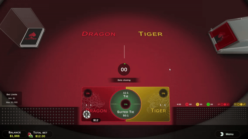 Games like Dragon Tiger