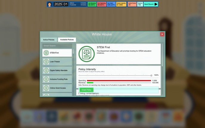 Electoral Empire: Vote to Rule, Lie to Shine screenshot