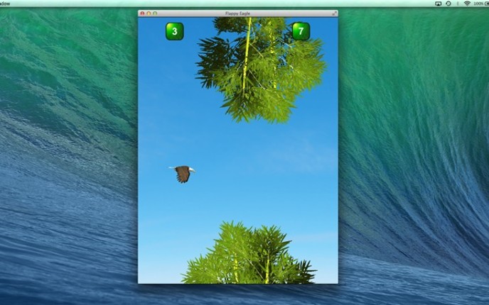Flying Eagle Challenge Free screenshot