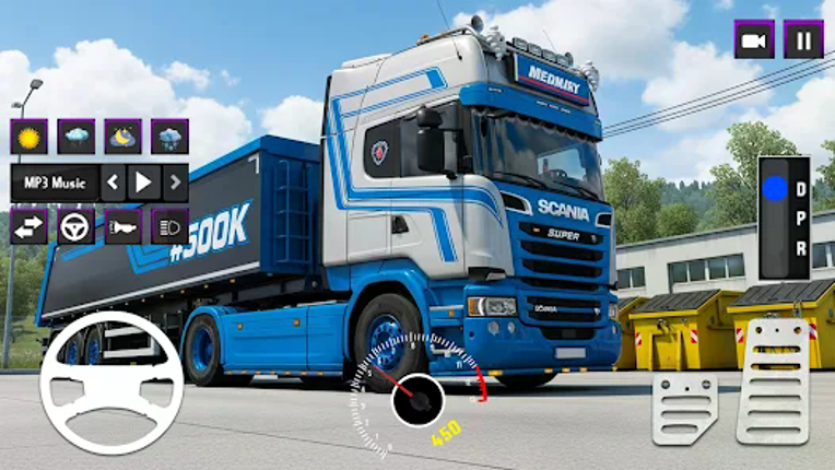 City Cargo Truck Simulator 3D screenshot