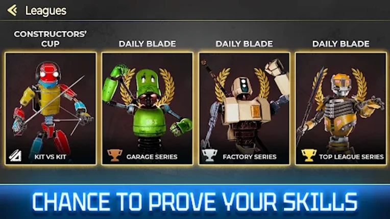 Casual Blade: Robot PvP Duel screenshot