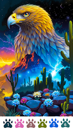 Wild Color - Paint by Number screenshot