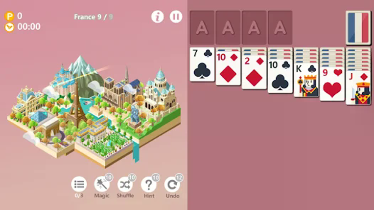Age of solitaire - Card Game Image