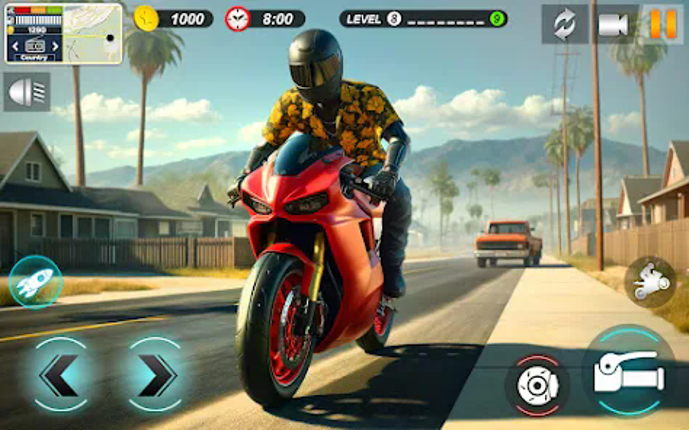 Moto Bike Racing Bike Game 3D screenshot