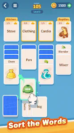 Word Sorta Solitaire screenshot