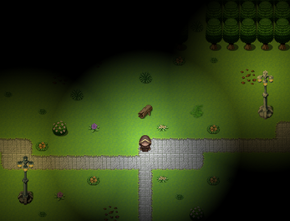 A very dark game screenshot