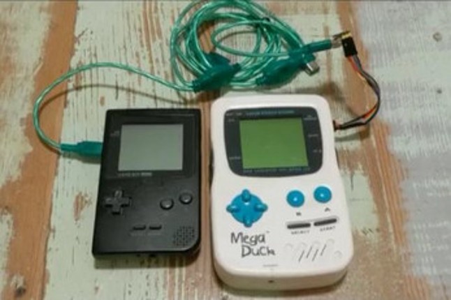 Mega Duck patch for Tetris (Game Boy) screenshot