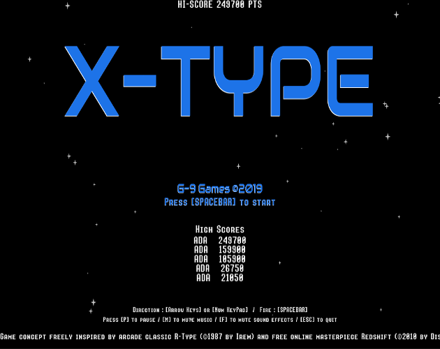 Games like X-Type Arcade