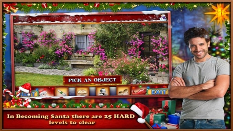 Hidden Object Games Becoming Santa screenshot