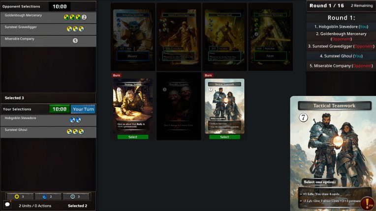 Manacaster screenshot