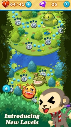 Monkey Fruits Crush Image