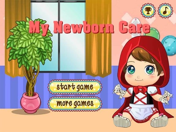 My Newborn Care - Baby Cooking &amp; Dressup Image