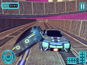 Sci-fi Highway Futuristic Car Derby Image