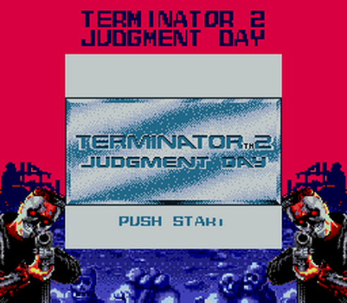 Terminator 2: Judgment Day (ターミネーター2) SGB Enhanced (Super Game Boy) screenshot