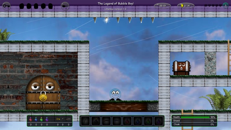 The Legend of Bubble Boy screenshot