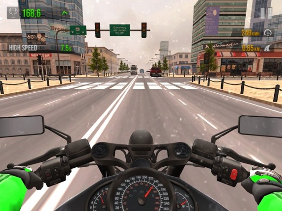 Turbo Racing 3D: Moto Rally screenshot