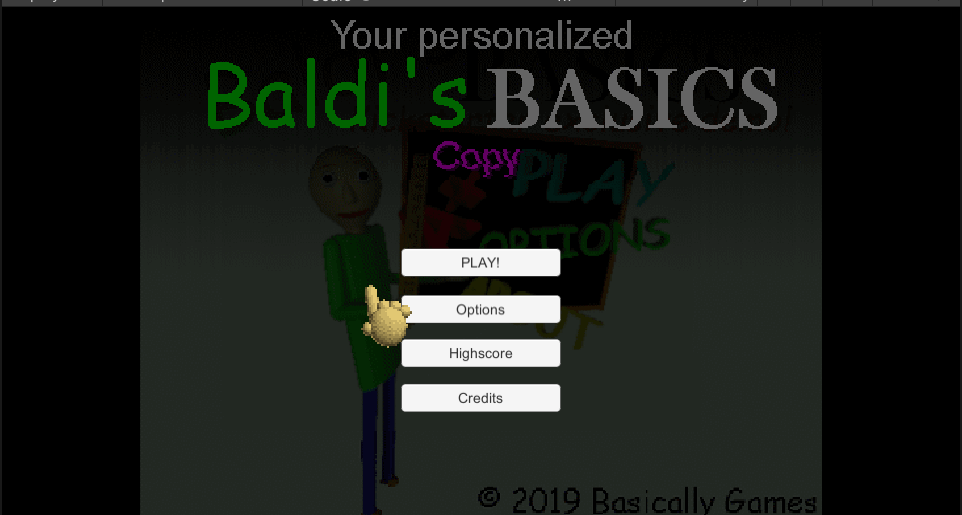 Games like Your Personalized Baldi's Basics Copy