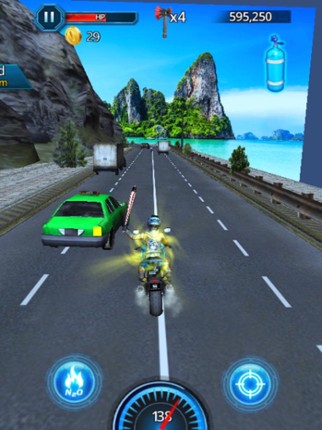 3D Moto Bike Racing: Fast Crash Race Free Fun Game screenshot