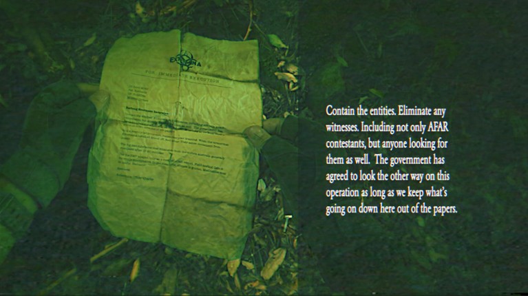 AFAR: An Interactive Horror Film screenshot