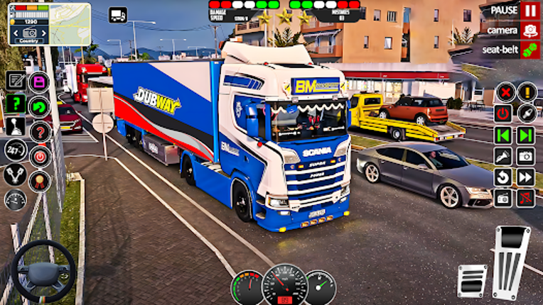Heavy Truck Simulator Games 3D screenshot