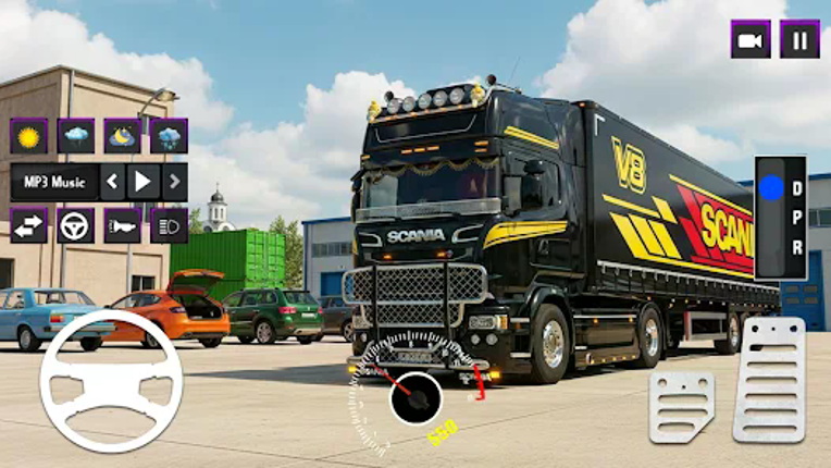 City Cargo Truck Simulator 3D screenshot