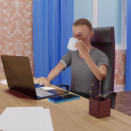 Work From Home Simulator Image