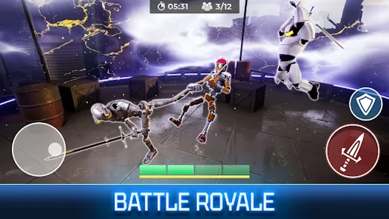 Casual Blade: Robot PvP Duel screenshot