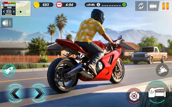Moto Bike Racing Bike Game 3D screenshot