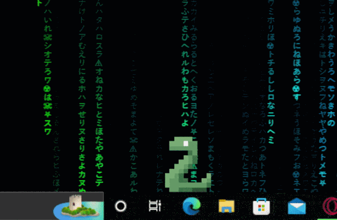 Desktop Pet Snake - Virtual Pet Image