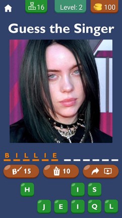 Guess The Singer : ZORA APP screenshot
