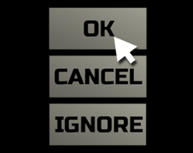 OK, Cancel, Ignore Image