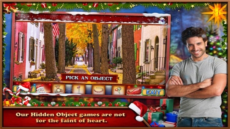 Hidden Object Games Becoming Santa screenshot