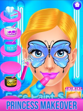 Ice Princess Face Paint Salon screenshot